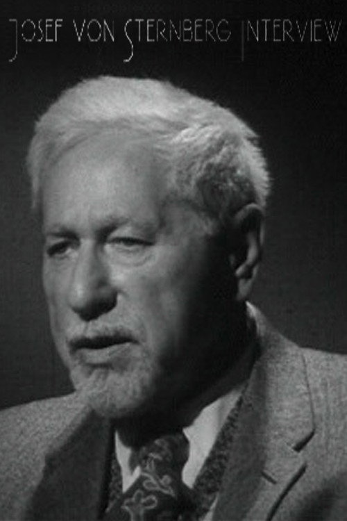 Movie poster for Josef von Sternberg Interview (1968)