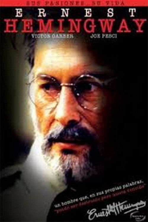 Movie poster for The Legendary Life of Ernest Hemingway (1988)