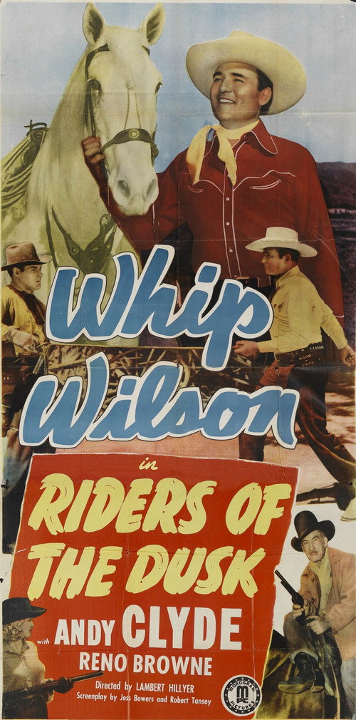 Movie poster for Riders of the Dusk (1949)