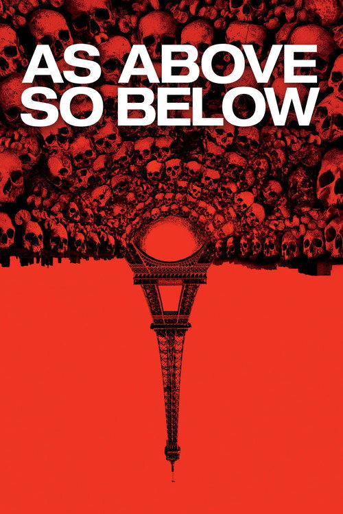 Movie poster for As Above, So Below (2014)