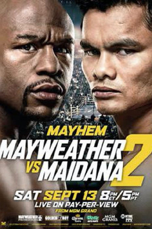 Movie poster for Floyd Mayweather Jr. vs. Marcos Maidana II (2014)