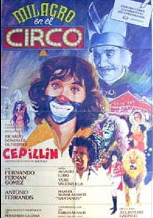 Movie poster for Milagro en el circo (1979)