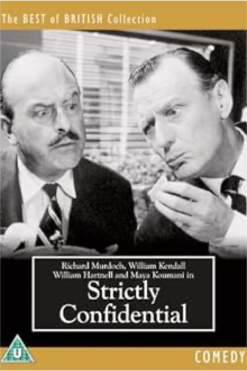 Movie poster for Strictly Confidential (1959)