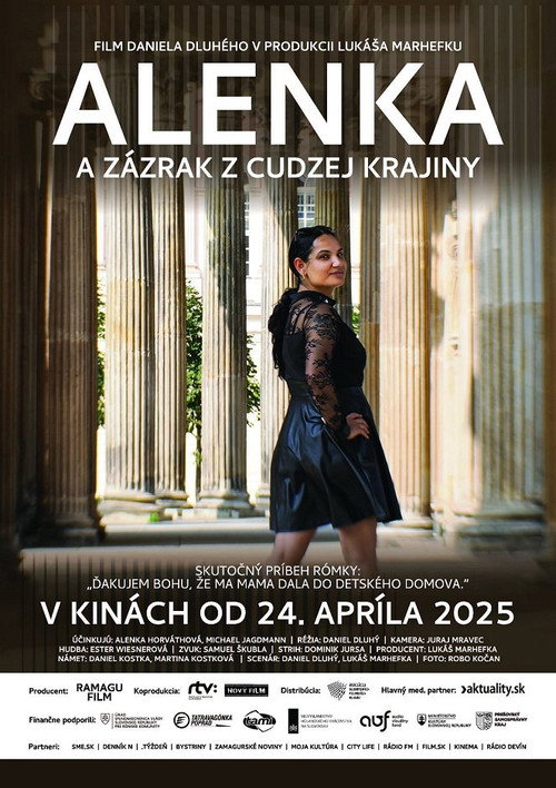 Movie poster for Alenka a zázrak z cudzej krajiny (2025)