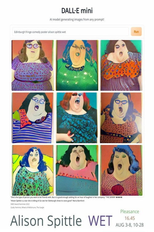 Movie poster for Alison Spittle: Wet (2023)