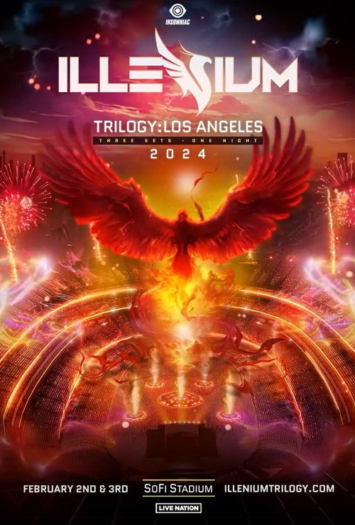 Movie poster for ILLENIUM Trilogy: Los Angeles (2024)