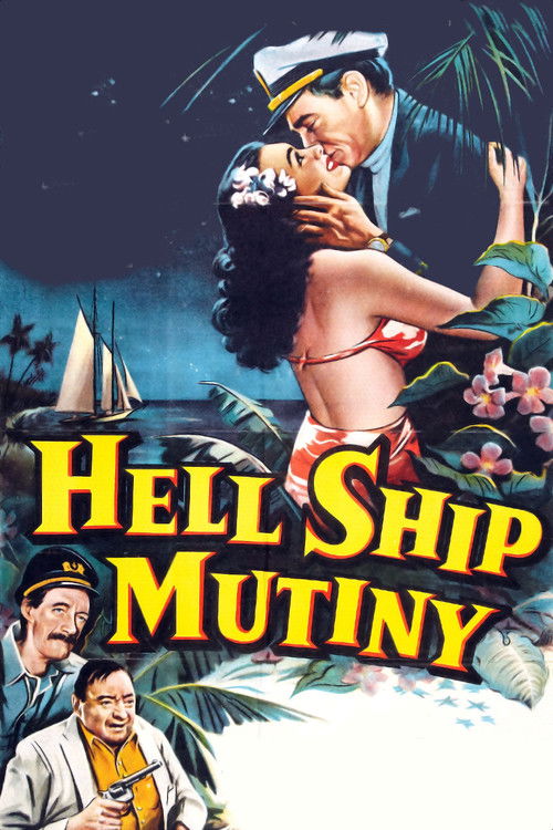 Movie poster for Hell Ship Mutiny (1957)