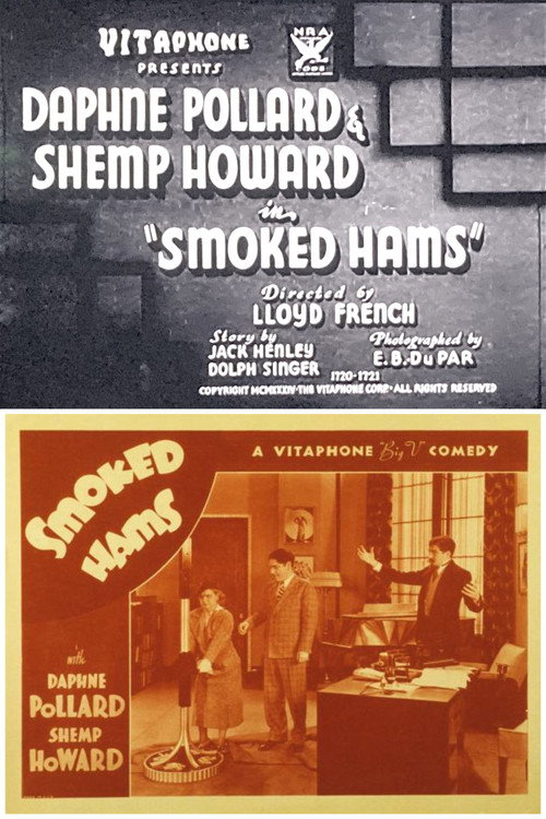 Movie poster for Smoked Hams (1934)