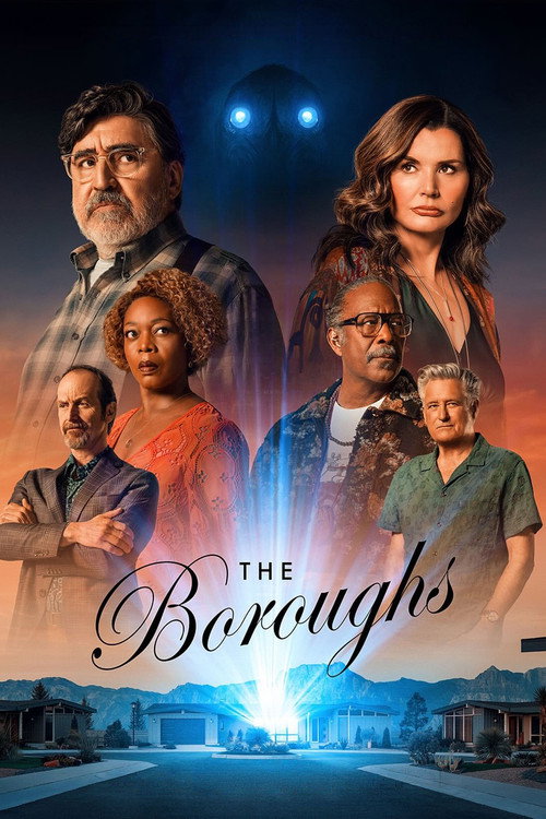 Series poster for The Boroughs (2026)