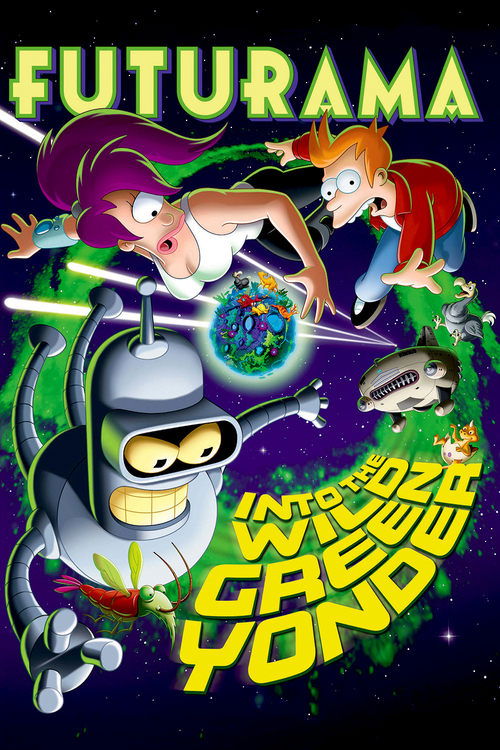 Movie poster for Futurama: Into the Wild Green Yonder (2009)