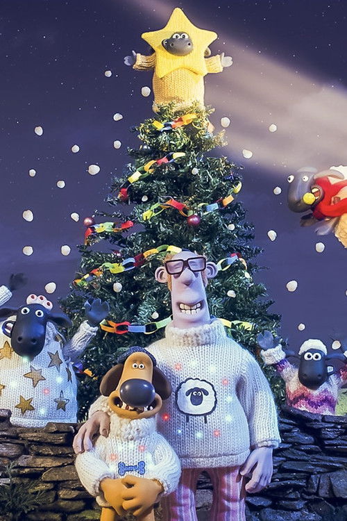 Movie poster for Shaun the Sheep: Fleece Navidad (2025)