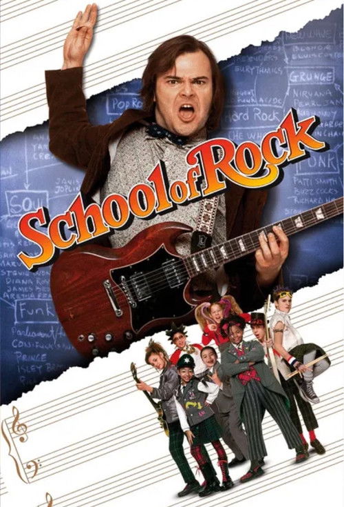 Making of School of Rock poster