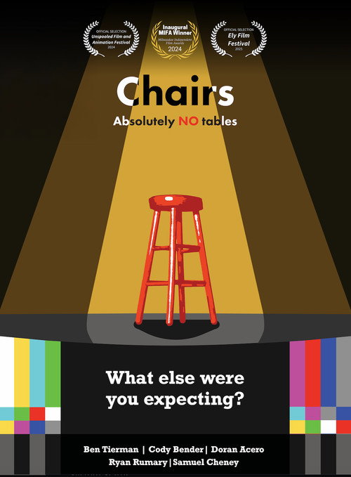 Movie poster for Chairs (2023)
