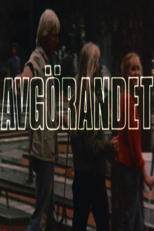 Movie poster for Avgörandet (1982)
