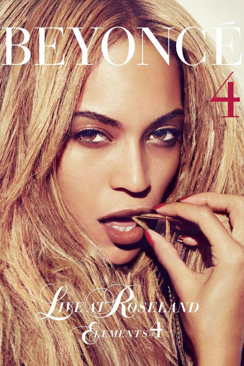 Movie poster for Beyoncé: Live at Roseland - Elements of 4 (2011)