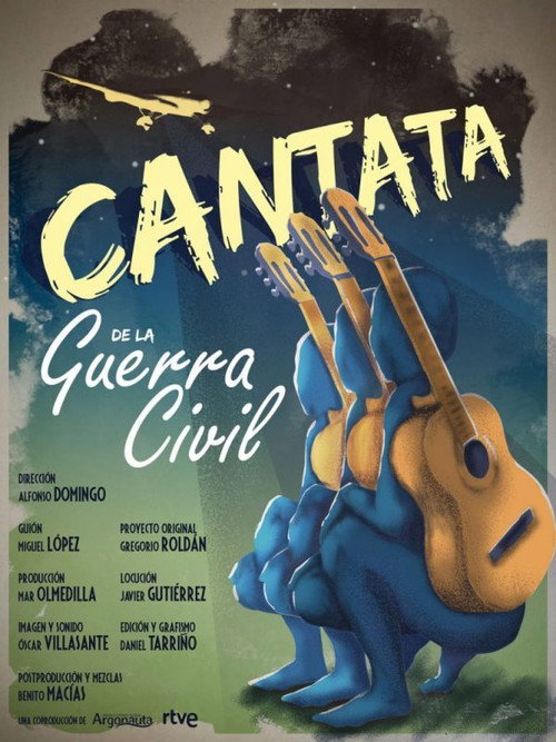 Movie poster for Cantata de la guerra civil (2021)