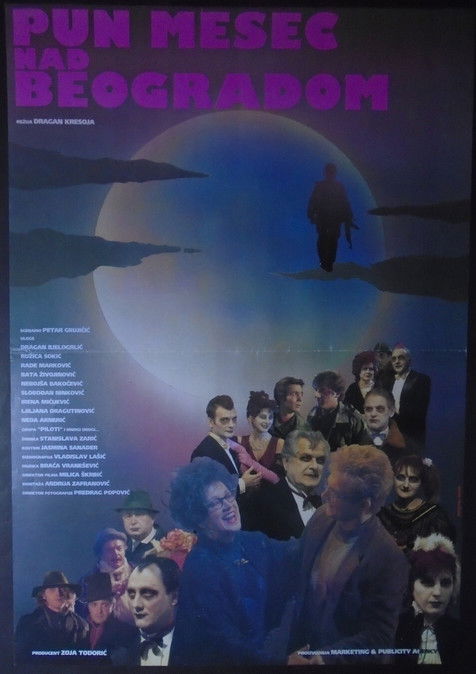 Movie poster for Full Moon Over Belgrade (1993)