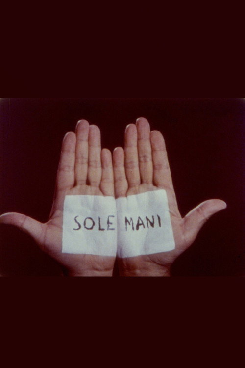 Movie poster for Sole Mani (1989)