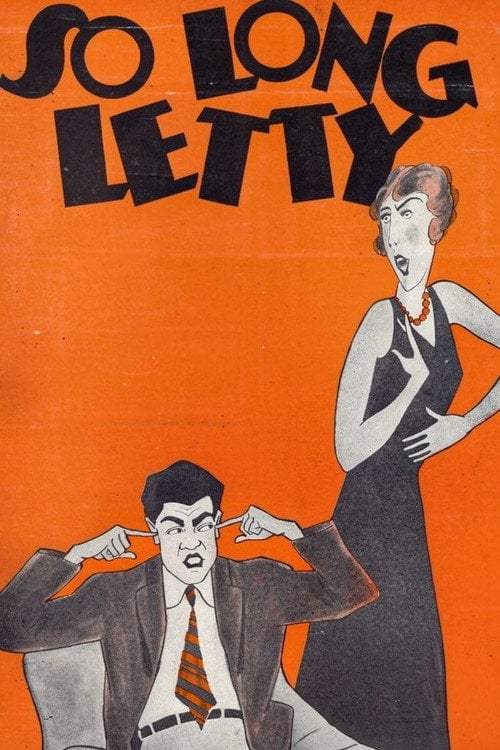 Movie poster for So Long Letty (1929)