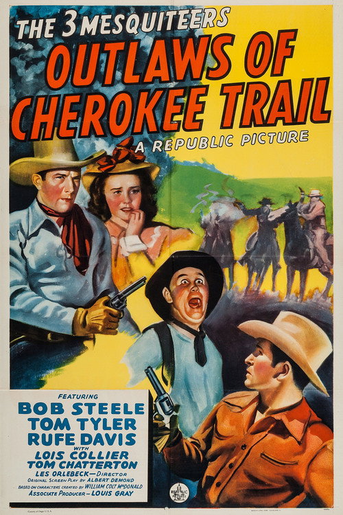 Movie poster for Outlaws of Cherokee Trail (1941)