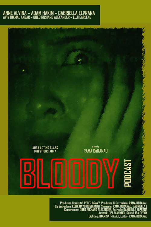 Movie poster for Bloody Podcast (2023)