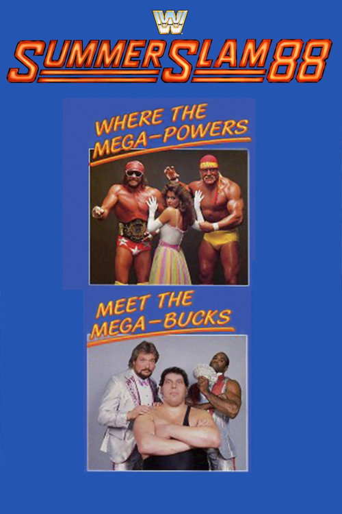 Movie poster for WWE SummerSlam 1988 (1988)