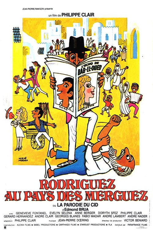 Movie poster for Rodriguez au pays des merguez (1980)