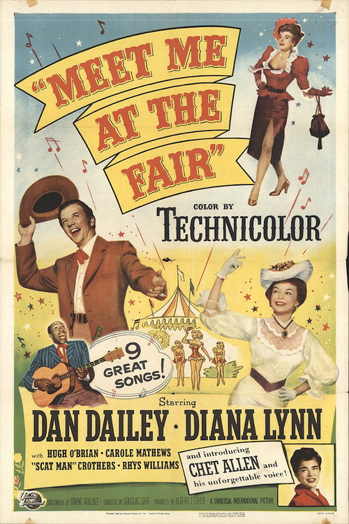 Movie poster for Meet Me at the Fair (1953)
