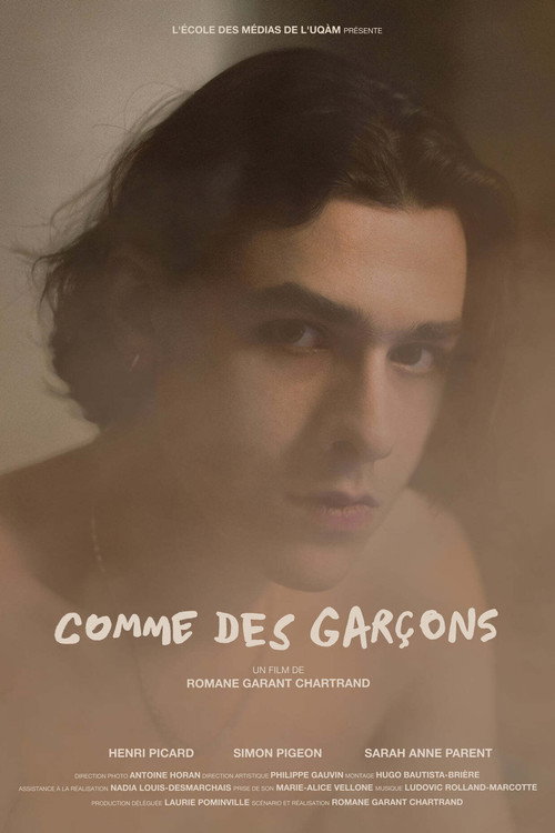 Movie poster for Comme des garçons (2020)