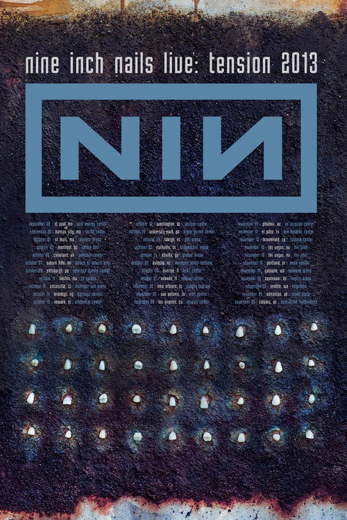 Movie poster for VEVO Presents: Nine Inch Nails Tension 2013 (2013)