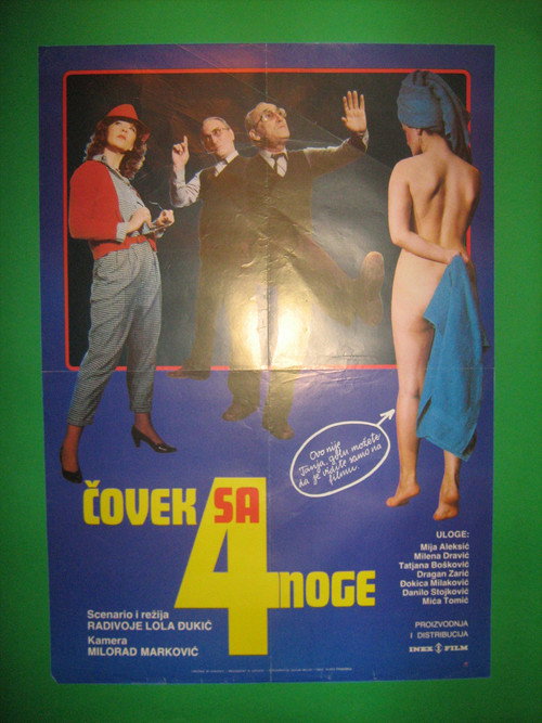 Movie poster for The Man with Four Legs (1983)