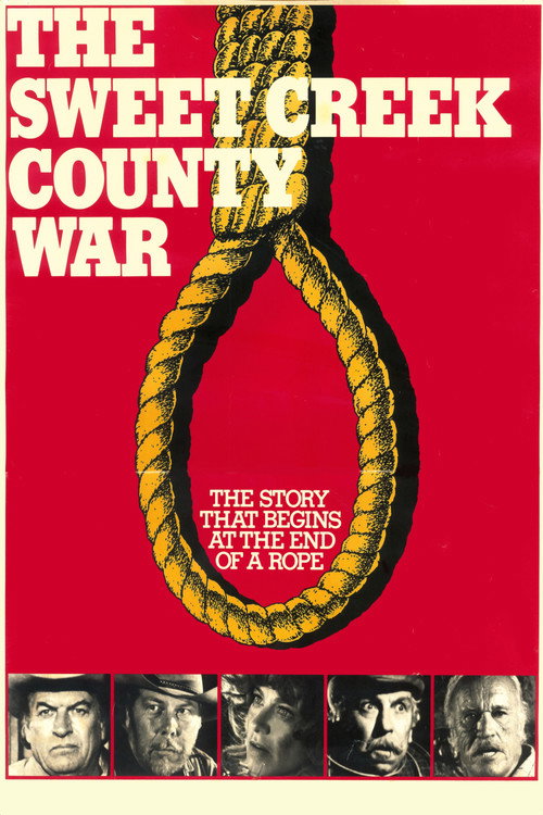 Movie poster for The Sweet Creek County War (1979)