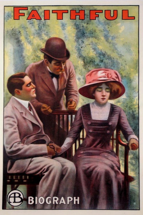 Movie poster for Faithful (1910)