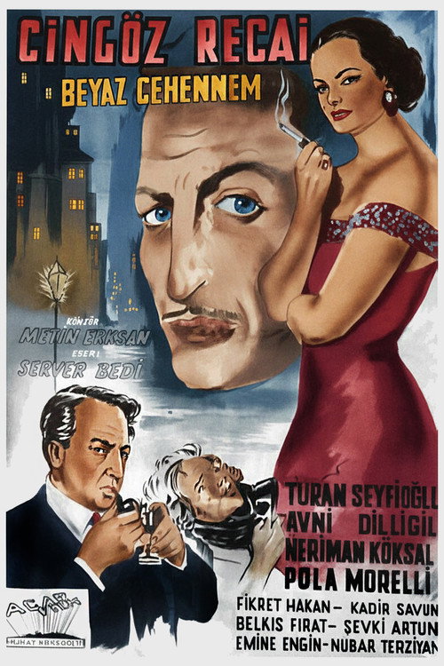 Movie poster for Cingöz Recai: White Hell (1954)