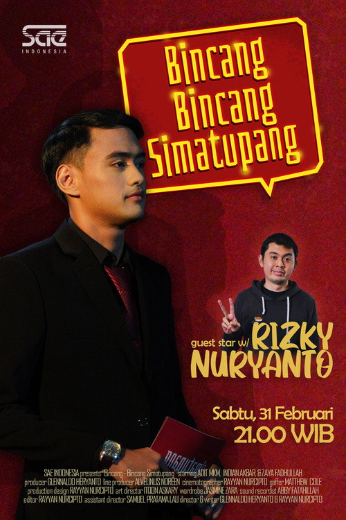 Movie poster for Simatupang's Chit-Chat (2024)