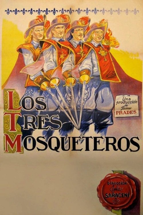 Movie poster for Los Tres Mosqueteros (1946)