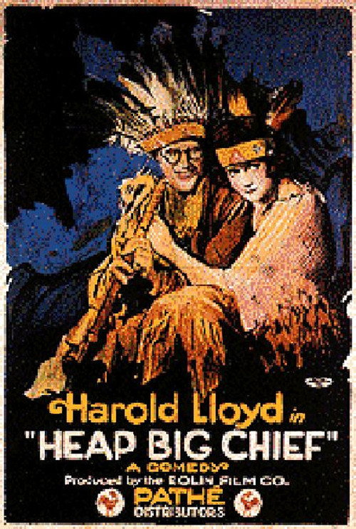 Movie poster for Heap Big Chief (1919)
