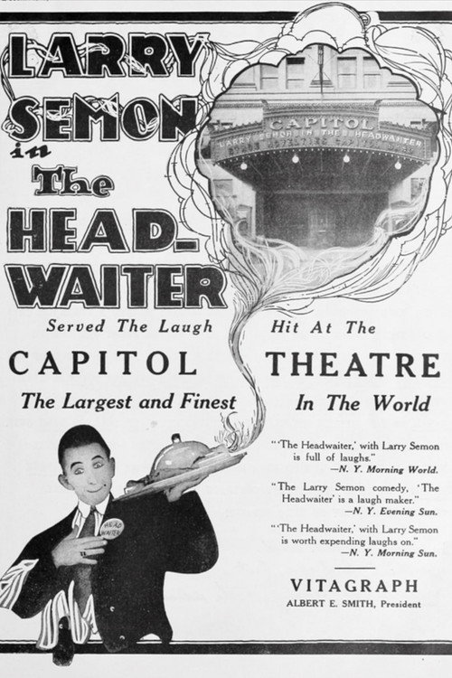 Movie poster for The Head Waiter (1919)
