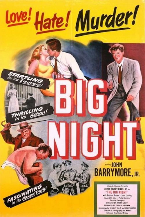 Movie poster for The Big Night (1951)