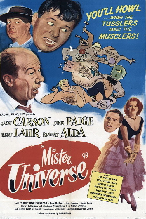 Movie poster for Mister Universe (1951)