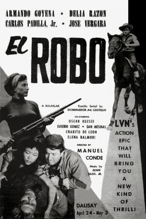Movie poster for El Robo (1957)
