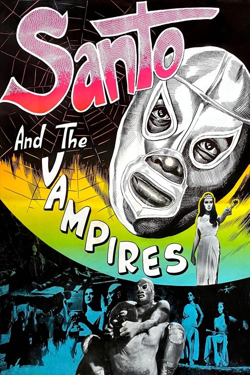 Movie poster for Santo vs. the Vampire Women (1962)