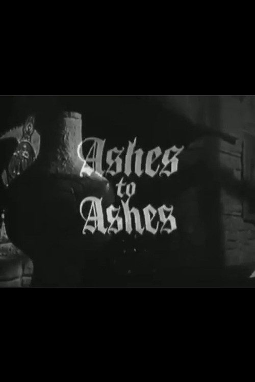 Movie poster for Ashes to Ashes (1965)