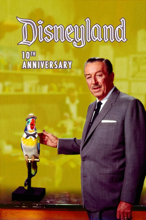 Movie poster for Disneyland 10th Anniversary (1965)