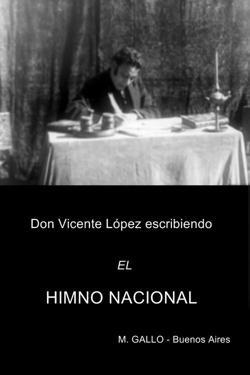 Movie poster for La creación del himno (1909)