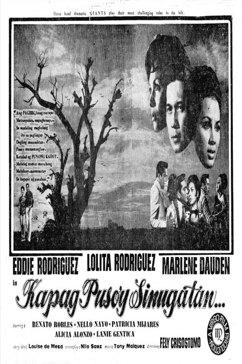 Movie poster for Kapag Puso'y Sinugatan (1967)