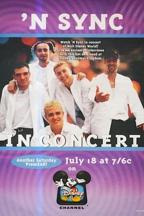 Movie poster for *NSYNC: Disney in Concert (1998)
