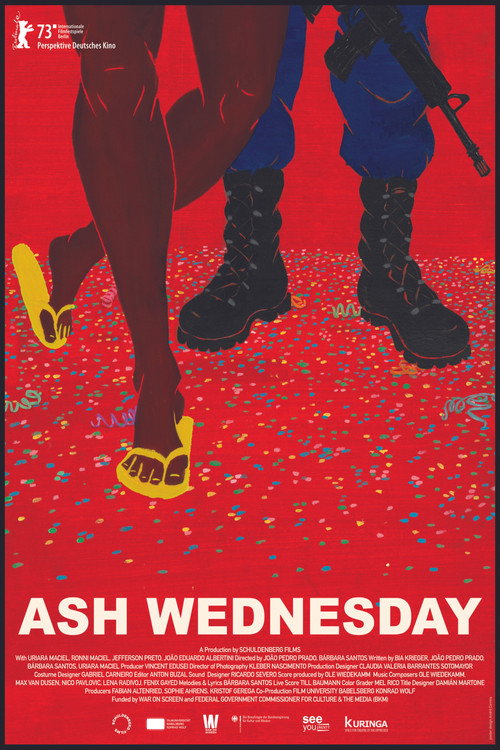 Movie poster for Ash Wednesday (2023)