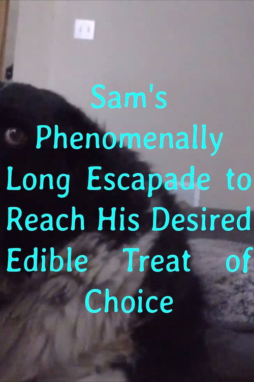 Movie poster for Sam's Phenomenally Long Escapade to Reach His Desired Edible Treat of Choice (2019)