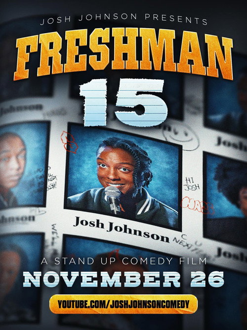 Movie poster for Freshman Fifteen: A Stand Up Comedy Film (2024)